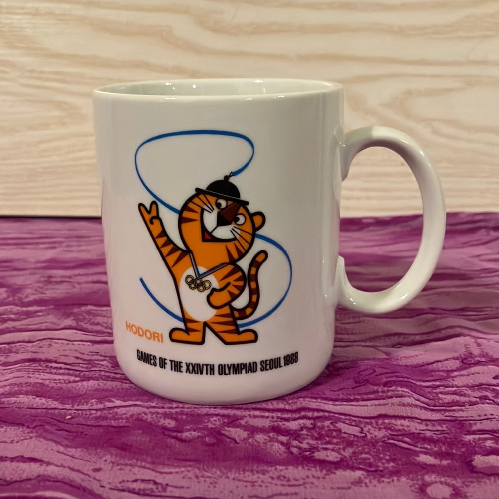 Seoul 1988 Olympics Hodori Mug